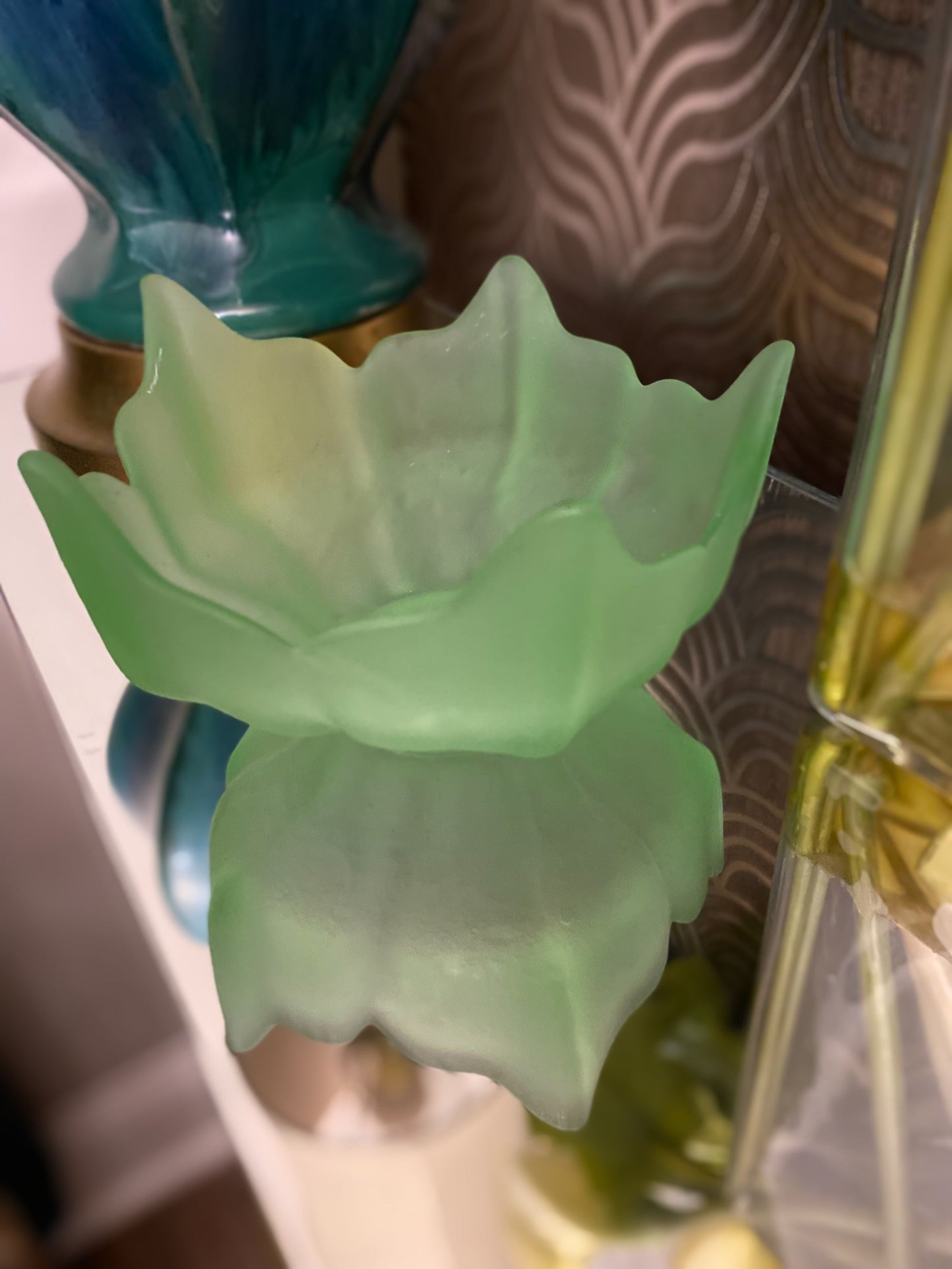 tulip glass bowl