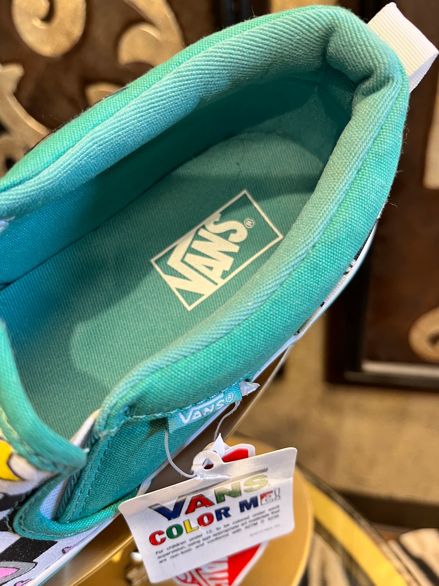 Vans color me missy slide-in sneakers