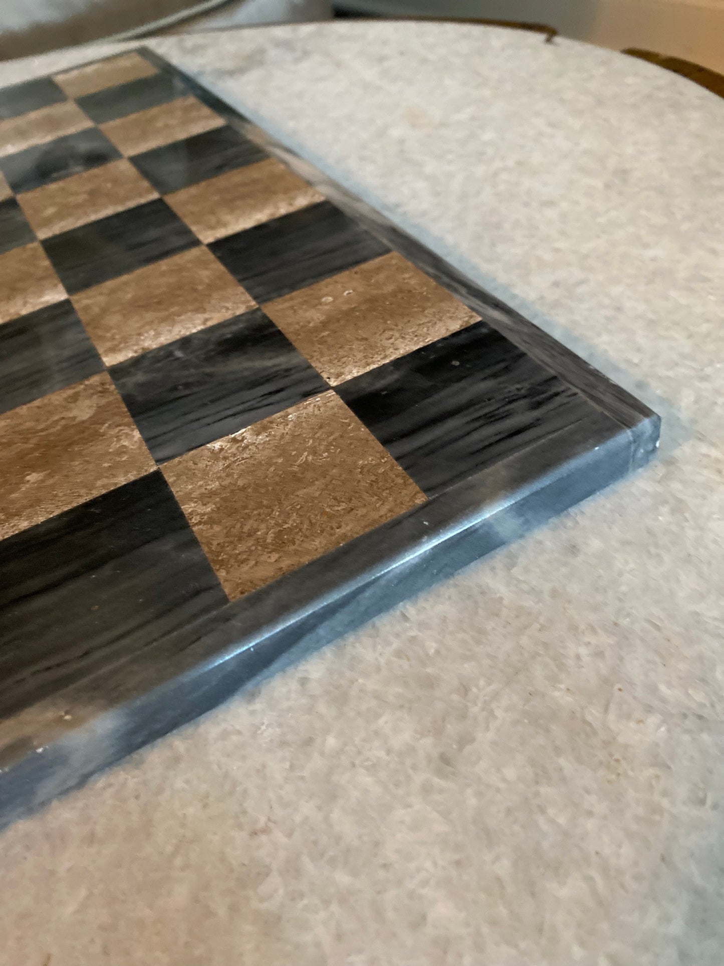 Vintage Marble chessboard