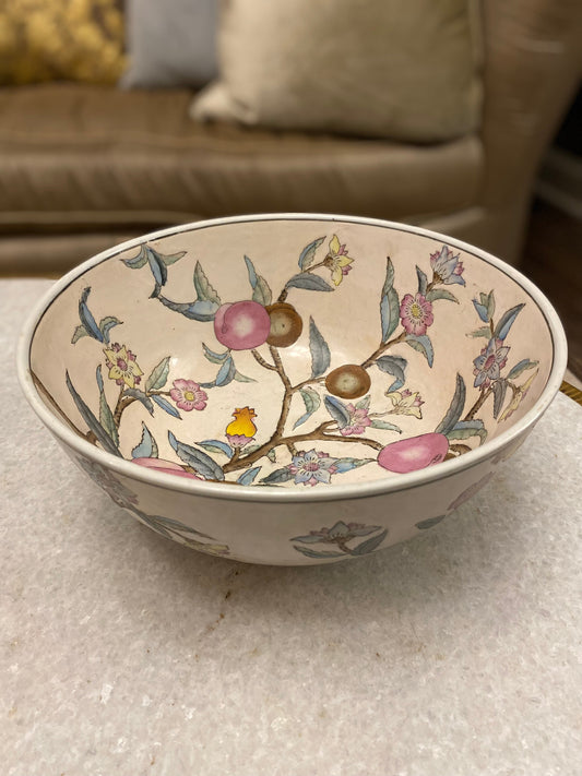 Vintage japanese plum bowl