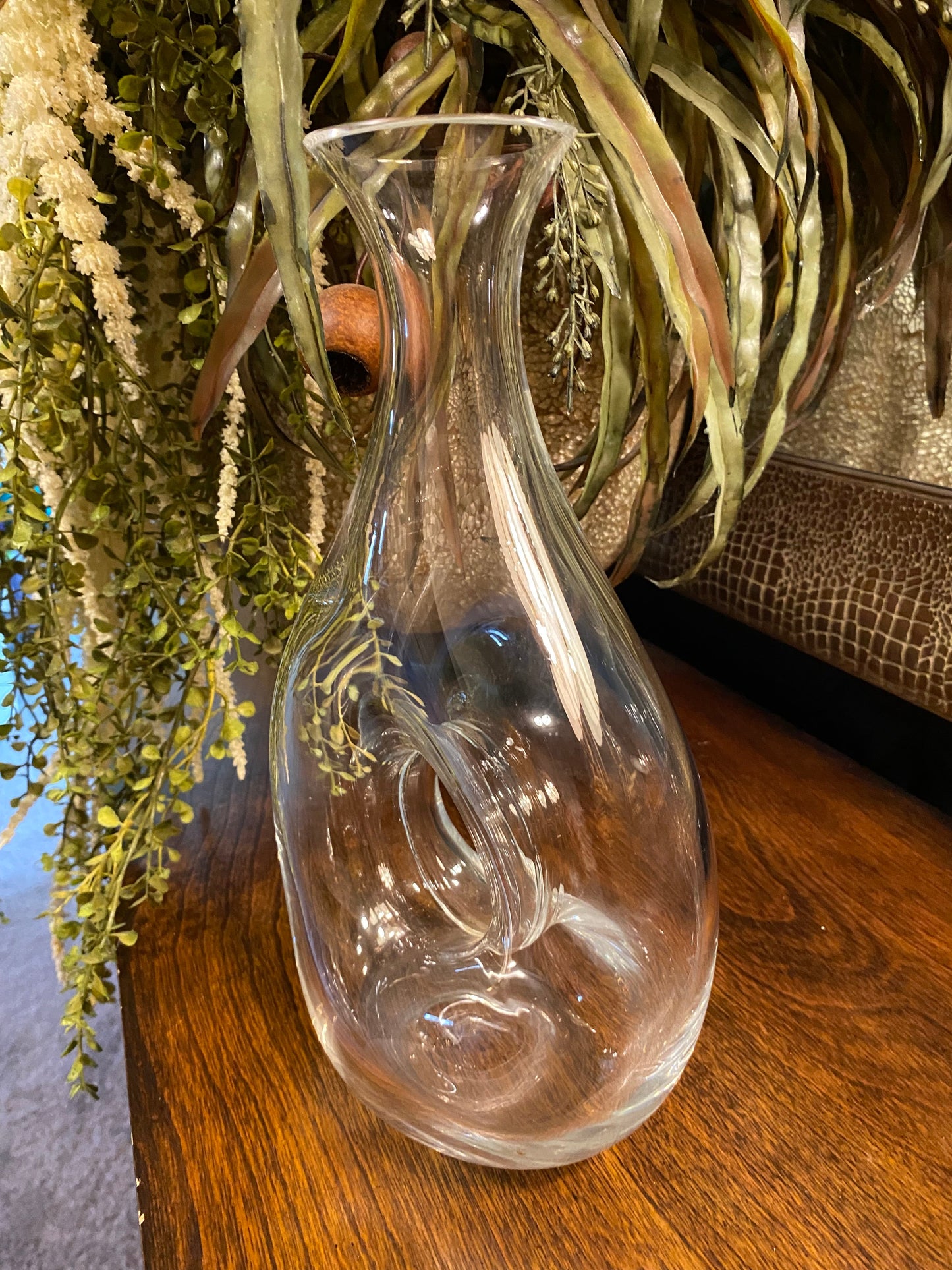 Lenox Tuscany crystal classics glass decanter