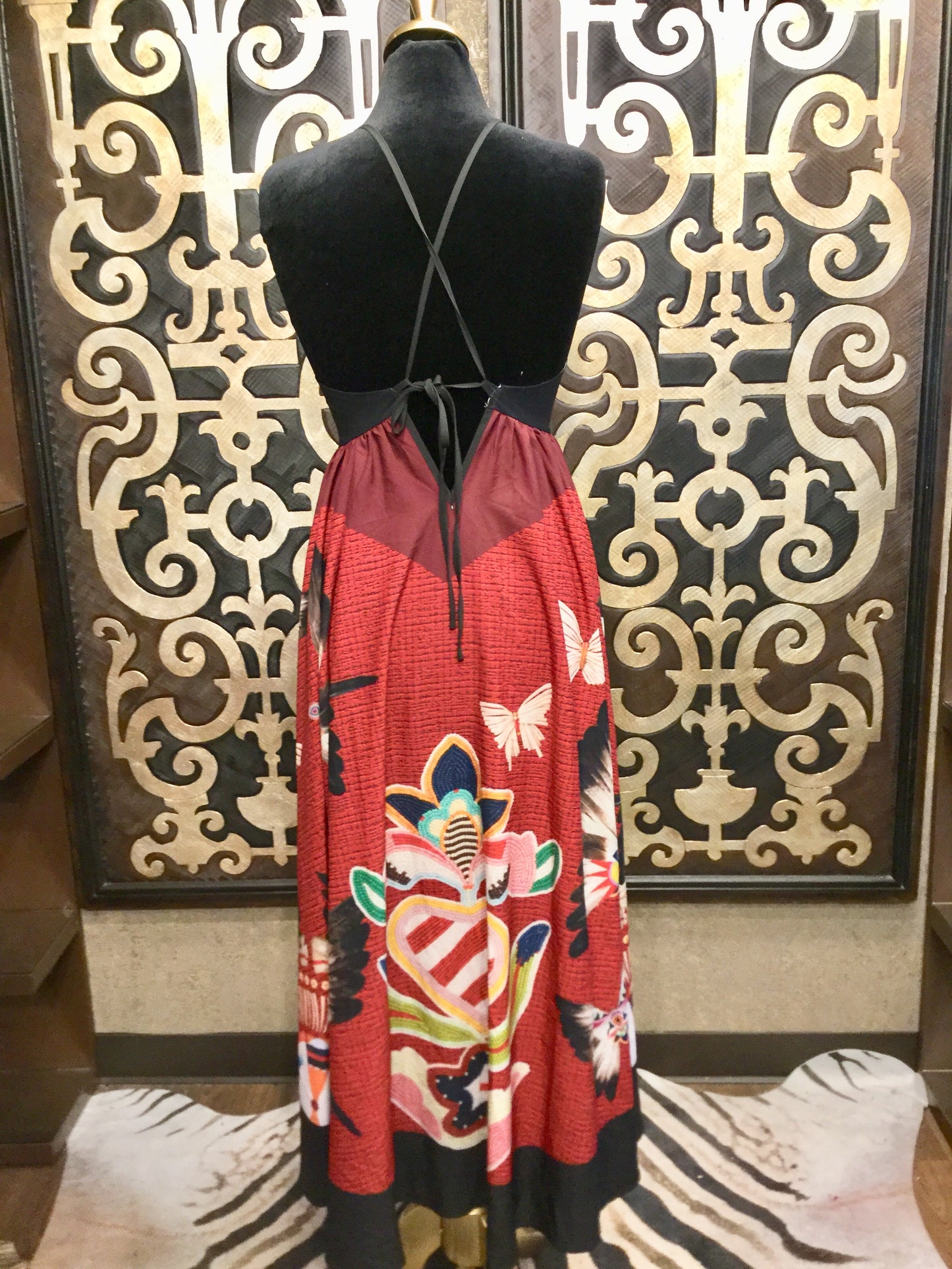 Jamie Okuma X lace back Sleeveless Maxi Dresses